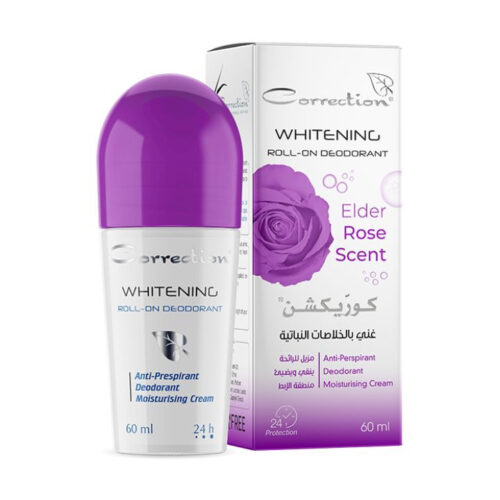 Correction Roll-on Deodorant - Elder Rose Scent - 60ml | كوركشن رول اون مانع تعرق - روز سنت - 60 مل