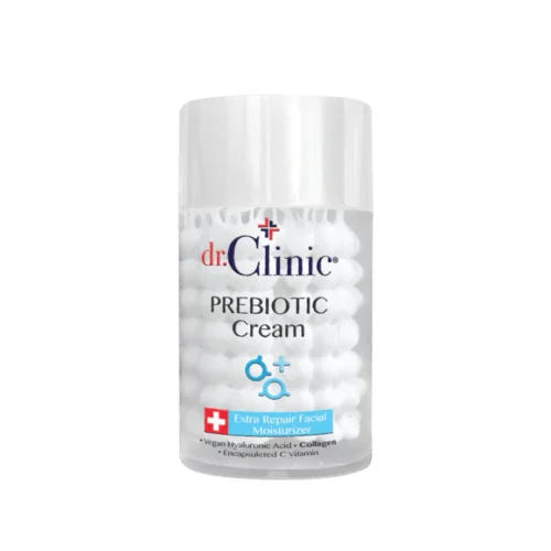 DR.CLINIC-PREBIOTIC-CREAM Dr. Clinic - Cream Extra Repair Facial Moisturizer - 100ML | د. كلنك كريم للوجه لترطيب وترميم البشرة بالبريبايوتك