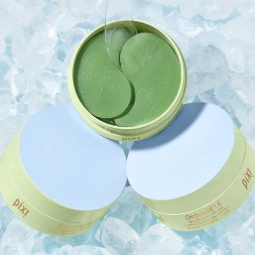 PIXI DetoxifEYE EYE PATCHES | بيكسي شرائح تحت العين بخلاصة الخيار والكافيين