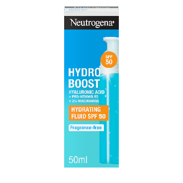 Neutrogena® Hydro Boost Hydrating Fluid SPF 50 | نيوتروجينا واقي شمس سائل بحماية 50 SPF