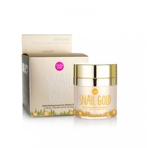 IMG_9569 Cathy Doll Snail Gold Snail Firming Cream For Wrinkle Skin - 50g | كاثي دول كريم الحلزون لشد الوجه - 50غ