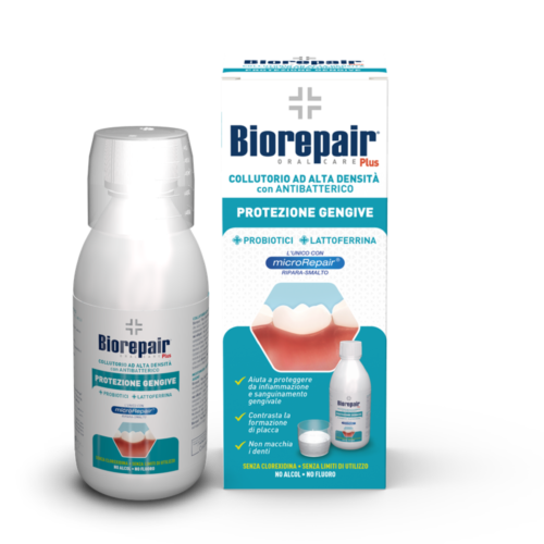 Biorepair High Density Antibacterial Mouthwash - GUM PROTECTION - 250ml | بايوربير غرغرة مضادة للبكتريا - 250 مل