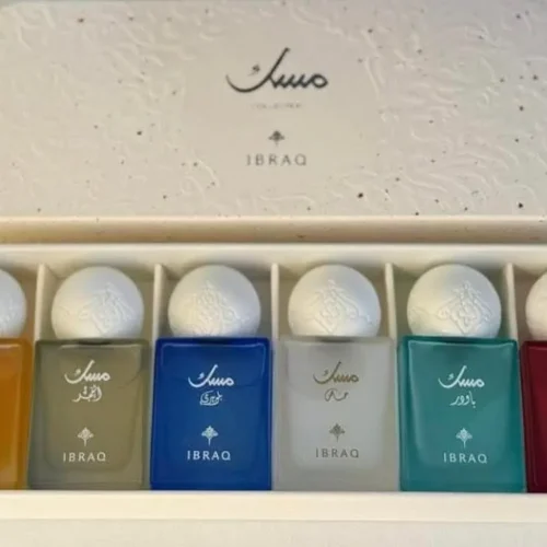 IBRAQ Mini Musk Set - 6x10 ml | إبراق كولكشن عطور مسك - 6x10 مل