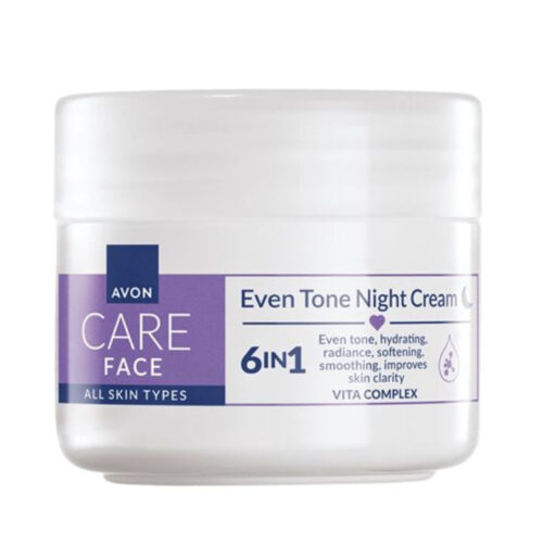 a11bf102-17c9-480c-811f-7aaf147e4861 Avon Care 6in1 Even Tone Night Face Cream - 100ml | افون كريم لتوحيد لون ونضارة البشرة (عناية ليلية) - 100 مل