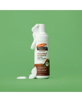 Palmer's Coconut Hydrate Foaming Cleanser | بالمرز غسول فوم للوجه بخلاصة ماء جوز الهند والهاليرونك اسد