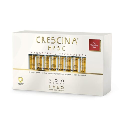 CRESCINA Transdermic HFSC Complete Treatment 500 for Women | كريشينا أمبولات 500 للتساقط الشعر للنساء 3.5ml x 20Vials