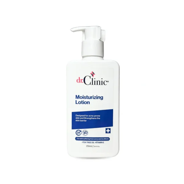 د. كلنك لوشن للبشرة المعرضة للحبوب - 250مل | Dr. clinic moisturizing lotion for Acne Prone skin - 250ml