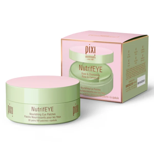 PIXI NutrifEYE EYE PATCHES | بيكسي شرائح تحت العين بخلاصة الروز والالوفيرا