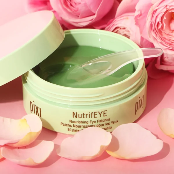 PIXI NutrifEYE EYE PATCHES | بيكسي شرائح تحت العين بخلاصة الروز والالوفيرا
