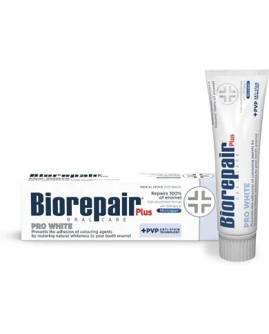 pro-white-plus-toothpaste-biorepair-75-ml Biorepair Pro White Plus Toothpaste - 75ml | بايوربير معجون اسنان برو وايت - 75 مل