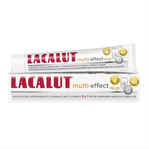 LACALUT MULTI-EFFECT PLUS Daily Toothpaste with Vitamins & Minerals | لاكالوت معجون اسنان ملتي افكت بلس