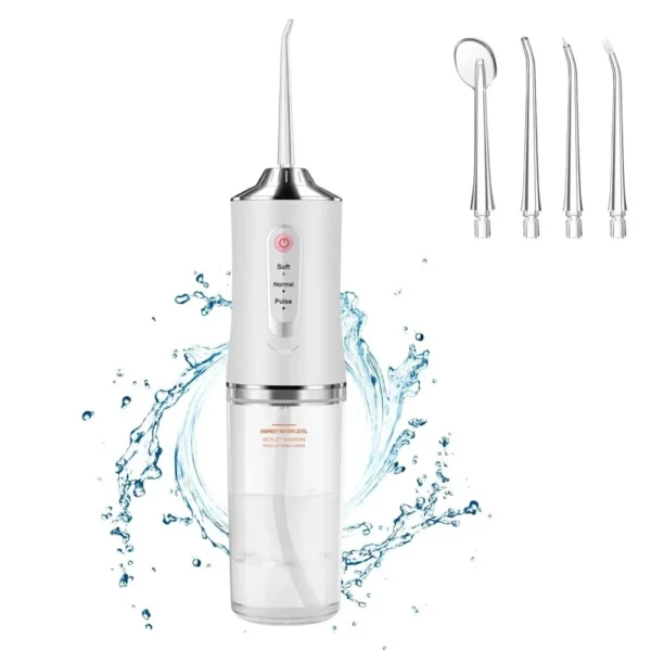 Portable Oral Irrigator - Water Flosser for Teeth | جهاز الخيط المائي المطور لتنظيف الاسنان