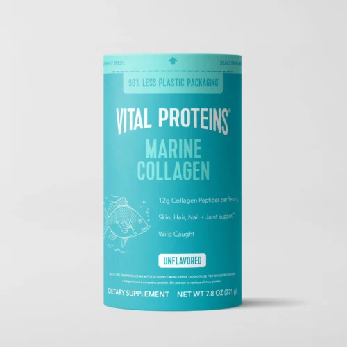 Vital Proteins Marine Collagen Peptides – Unflavored - 221g | فايتال بروتينز مارين كولاجين ببتيدات (كولاجين بحري) – بدون نكهة - 221 غ