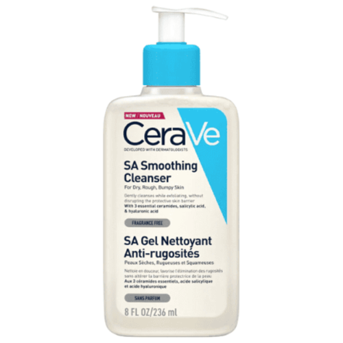 CeraVe Smoothing Cleanser for Dry Skin - 236ml | سيرافي غسول منعم للبشرة الجافة والخشنة - 236 مل