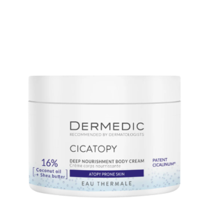 Dermedic CICATOPY Deep nourishment body cream - 225ml | ديرمدك سيكا اتوبي كريم ترميم للجسم - 225 مل