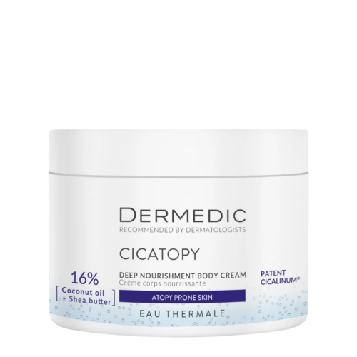 Dermedic CICATOPY Deep nourishment body cream - 225ml | ديرمدك سيكا اتوبي كريم ترميم للجسم - 225 مل