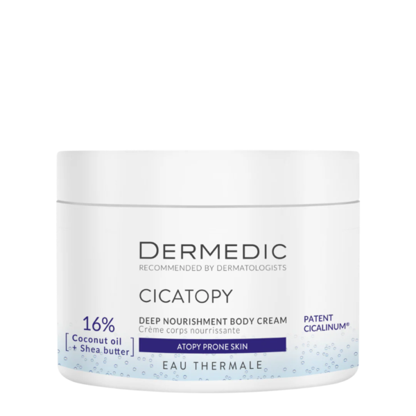 Dermedic CICATOPY Deep nourishment body cream - 225ml | ديرمدك سيكا اتوبي كريم ترميم للجسم - 225 مل