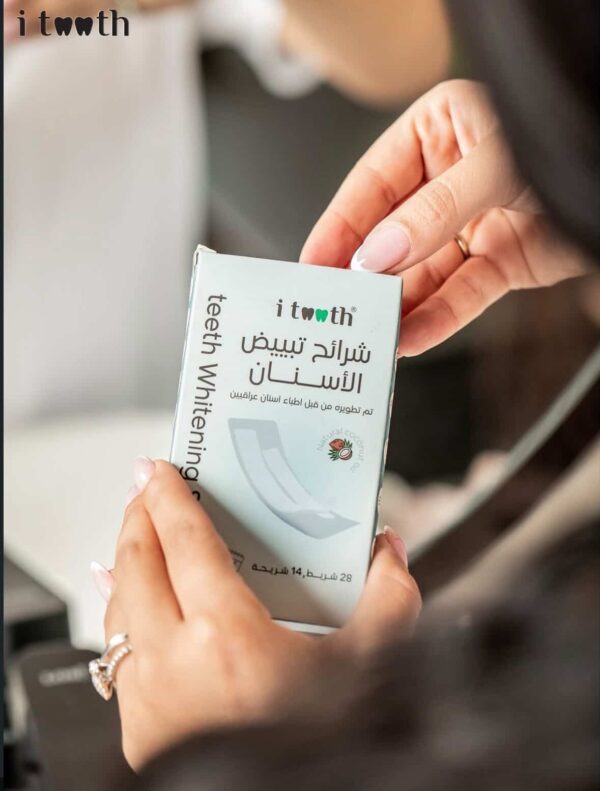 685398506_1885840585433471_8107859774904239949_n i tooth teeth whitening strips - 14 count | اي توث شرائح تبييض الاسنان - 14 شريحة