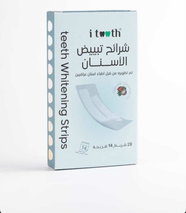 686065494_837431826085614_7931954459314067628_n i tooth teeth whitening strips - 14 count | اي توث شرائح تبييض الاسنان - 14 شريحة