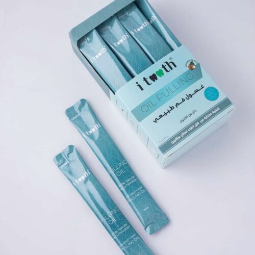 i tooth oil pulling mouth wash - 20 pack | اي تووث غسول فم - 20 قطعة
