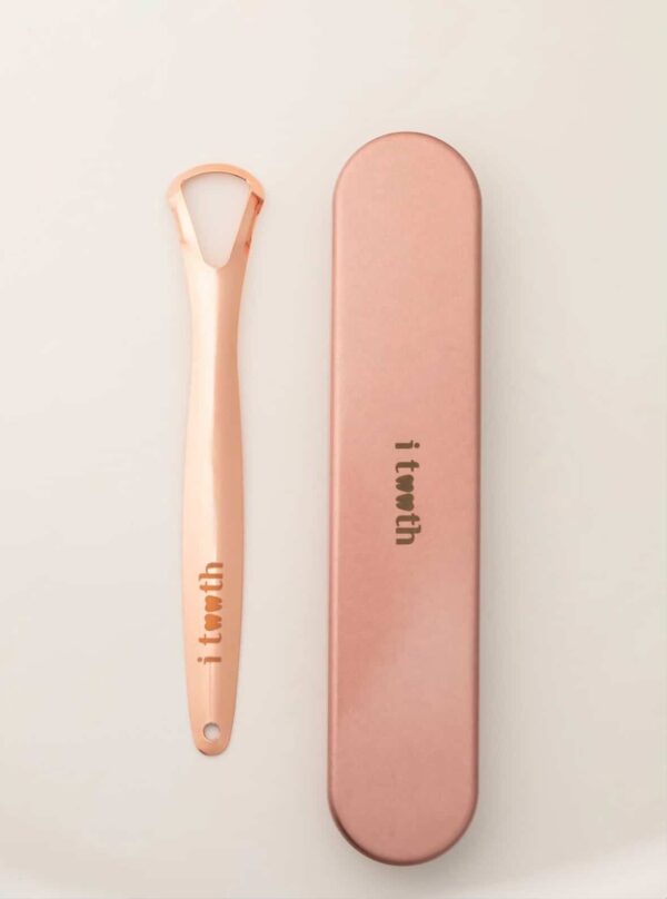 688027445_26773229805674057_749753933708254611_n i tooth Tongue Scraper | اي توث قاشطة اللسان باللون النحاسي