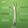 i tooth Tongue scrapper |اي توث قاشط لسان معدنية