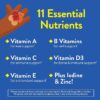 714Xe7+P4mL._AC_SX679_ L'il Critters Gummy Vites Complete Multivitamin - 300 gummies | ليل كريترز - جيلاتين فيتامينات متكاملة للأطفال - 300 قطعة