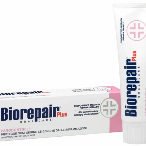 Biorepair Pasta Plus Parodontgel Gum - 75ml | بايوربير معجون أسنان لحماية اللثة الحساسة وتقليل النزف – 75 مل
