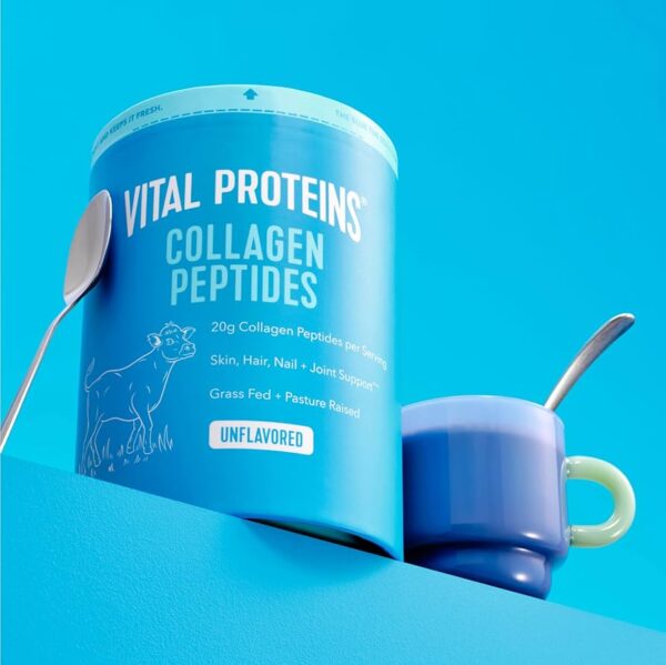 Vital Proteins Collagen Peptides Unflavored - 680g | فيتال بروتينز ببتيدات الكولاجين البقري (بدون نكهة) - 680غ