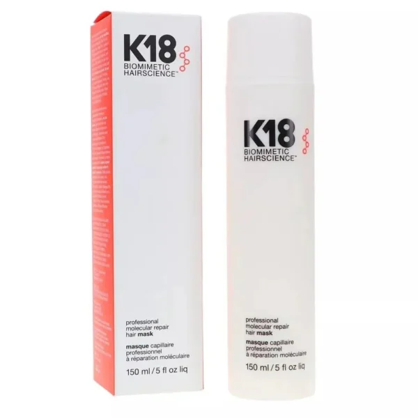 858511001135 (1) K18 professional molecular repair mask - 150ml | كي 18 ماسك ليف ان مرمم و مصلح للشعر - 150 مل