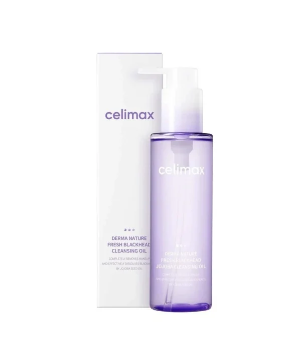 Celimax Nature Fresh Blackhead Jojoba Cleansing Oil - 150ml | سليماكس غسول زيتي بخلاصة زيت الجوجوبا - 150 مل