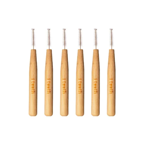 i tooth Interdental Bamboo Brush | اي توث فرشاة تنظيف بين الأسنان