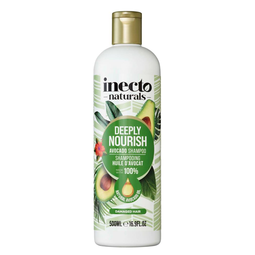 Inecto Deeply Nourishing Avocado Shampoo -500ml | انيكتو شامبو الافوكادو - 500 مل