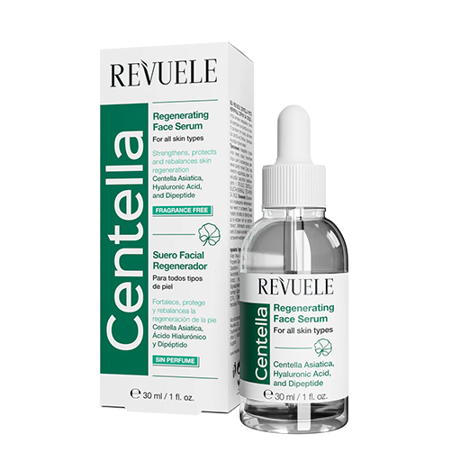 9d1fa621-a24e-4b02-ac11-9bc65e47cd1a Revuele Centella Regenerating Skin Serum - 30ml | ريفيولي سيروم بخلاصة السنتيلّا لتجديد وترميم البشرة - 30 مل