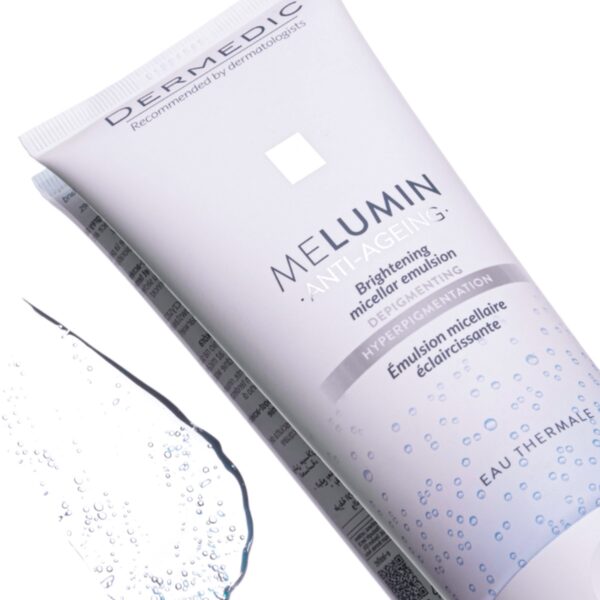 Dermedic MELUMIN BRIGHTENING MICELLAR EMULSION - 200ml | ديرمدك ميلومين غسول لتفتيح البشرة - 200 مل