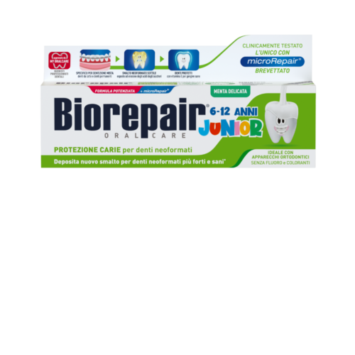 BioRepair Junior - Kids Toothpaste 6-12yr - 75ml | بايوربير جونيور معجون اسنان للاطفال - 75 مل