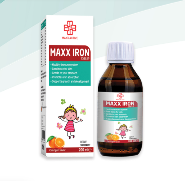 Screenshot 2026-05-01 120609 MAXX ACTIVE MAXX IRON SYRUP - 200ml | ماكس اكتف - ماكس آيرون شراب مكمل غذائي من الحديد والفيتامينات المتعددة للأطفال - 200 مل