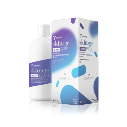 Yasenka skinage hair boost collagen for hair - 500ml | سكن ايج شراب هير بوست كولاجين لتعزيز نمو الشعر - 500 مل