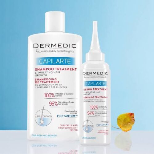 Dermedic SHAMPOO & SERUM TREATMENT KIT | ديرمدك شامبو + سيرم لتحفيز نمو الشعر