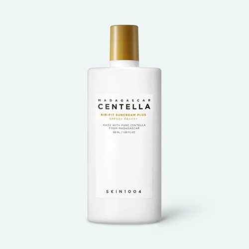 SKIN1004 MADAGASCAR CENTELLA AIR-FIT SUNCREAM PLUS* SPF50+ PA++++ - 50ml | سكن 1004 مدغشقر سنتيلا واقي شمس فيزيائي لمكافحة التصبغات - 50 مل