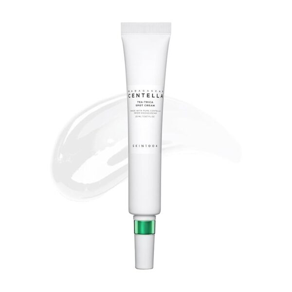 SKIN1004 MADAGASCAR CENTELLA TEA TRICA SPOT SKIN CREAM - 20ml | سكن 1004 كريم موضعي للحبوب بخلاصة شجرة الشاي - 20 مل