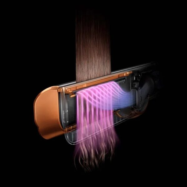 Dyson Airstrait Straightener - Amber Silk | دايسون جهاز تمليس الشعر بلون حريري كهرماني