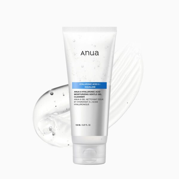 ANUA 8 HYALURONIC ACID MOISTURIZING GENTLE GEL CLEANSER - 150ml | أنوا غسول جل منظف ومرطب للبشرة - 150 مل