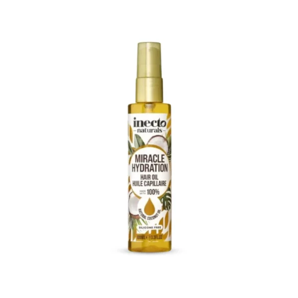 INECTO Naturals Hydrate and Defrizz Serum - 100ml | انيكتو سيروم للشعر بجوز الهند - 100مل