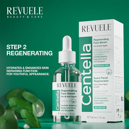 centella___251121 Revuele Centella Regenerating Skin Serum - 30ml | ريفيولي سيروم بخلاصة السنتيلّا لتجديد وترميم البشرة - 30 مل