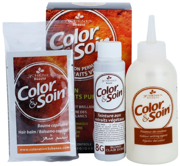 Color & Soin Hair Dye | كلر اند سوين اصباغ شعر طبيعية خالية من الامونيا - 135 مل