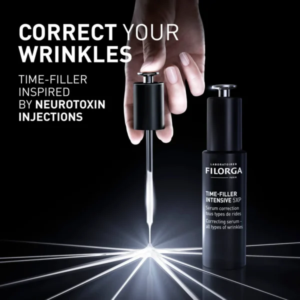Filorga TIME-FILLER INTENSIVE 5XP Intensive anti-wrinkle serum - all types of wrinkles - 30ml | سيروم مكثف لتصحيح جميع أنواع التجاعيد - 30 مل