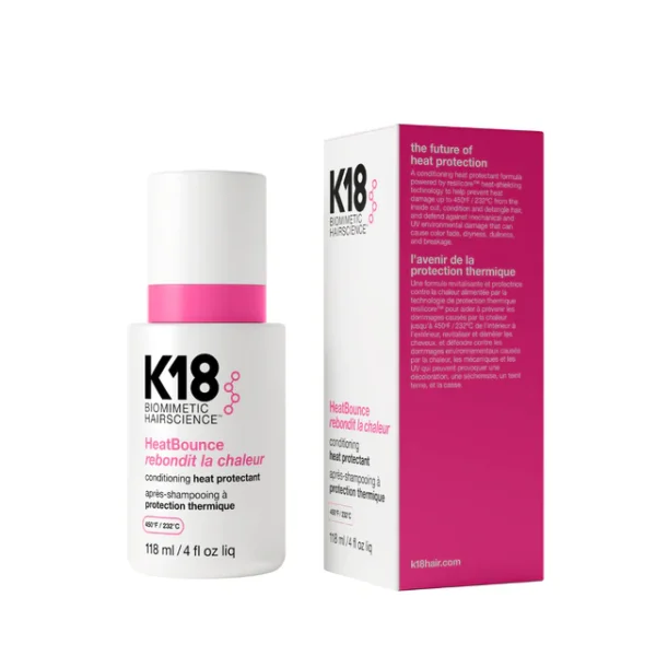 image_2_450-50-118_K18_HeatBounce_Conditioning_Heat_Protectant_118ml__23766 K18 Heat Bounce Rebondit La Chaleur - 118ml | كي 18 بخاخ حماية الشعر من الحرارة - 118 مل