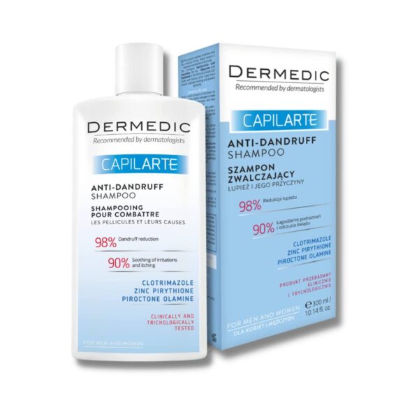 Dermedic Anti-dandruff shampoo - 300ml | ديرمدك شامبو مضاد للقشرة - 300 مل