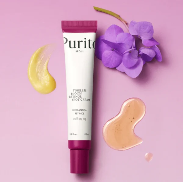 Purito Seoul Timeless Bloom Retinol Spot Cream - 30ml | بوريتو سيول تايملس بلوم ريتينول سبوت كريم - 30 مل